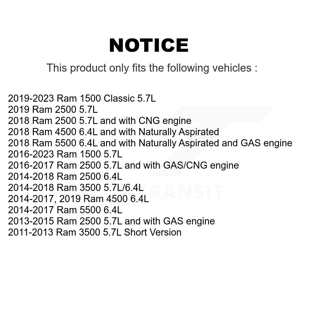 1x Air + 1x Cabin + 1x Engine Oil Filter Filter (3 Total) Kit For Ram 1500 Classic 3500 KFM-100146