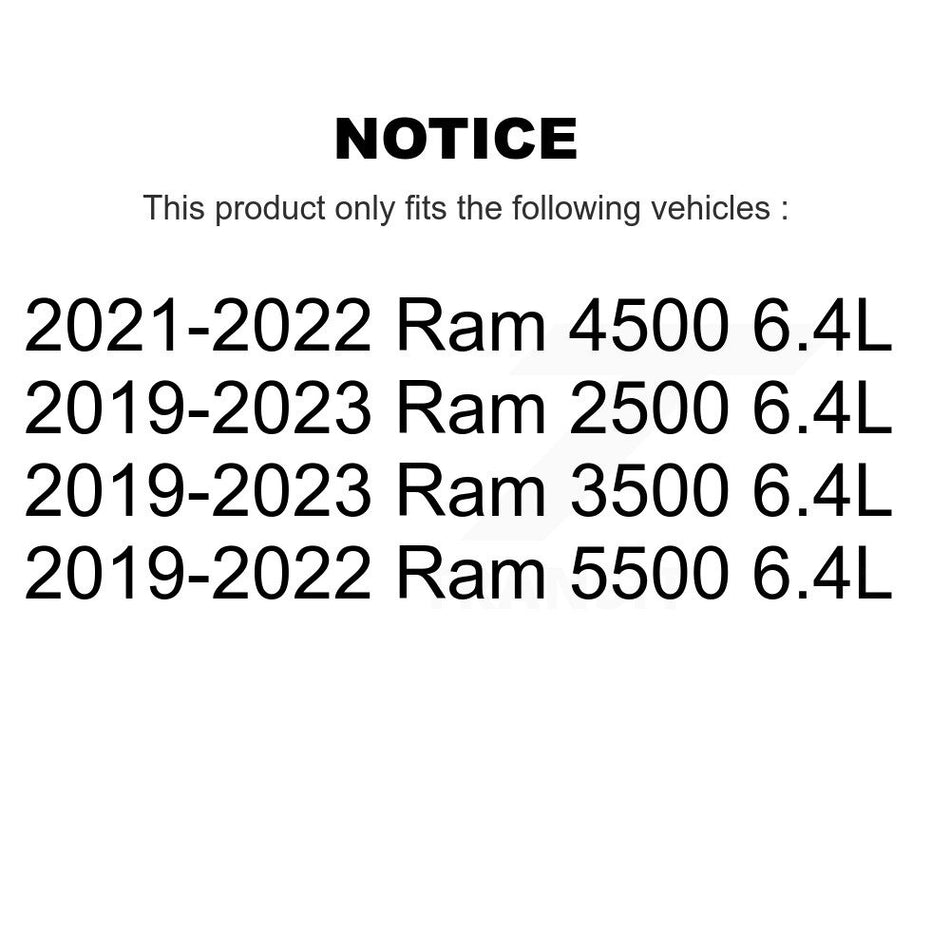 1x Air + 1x Cabin + 1x Engine Oil Filter Filter (3 Total) Kit For Ram 2500 3500 4500 5500 KFM-100254