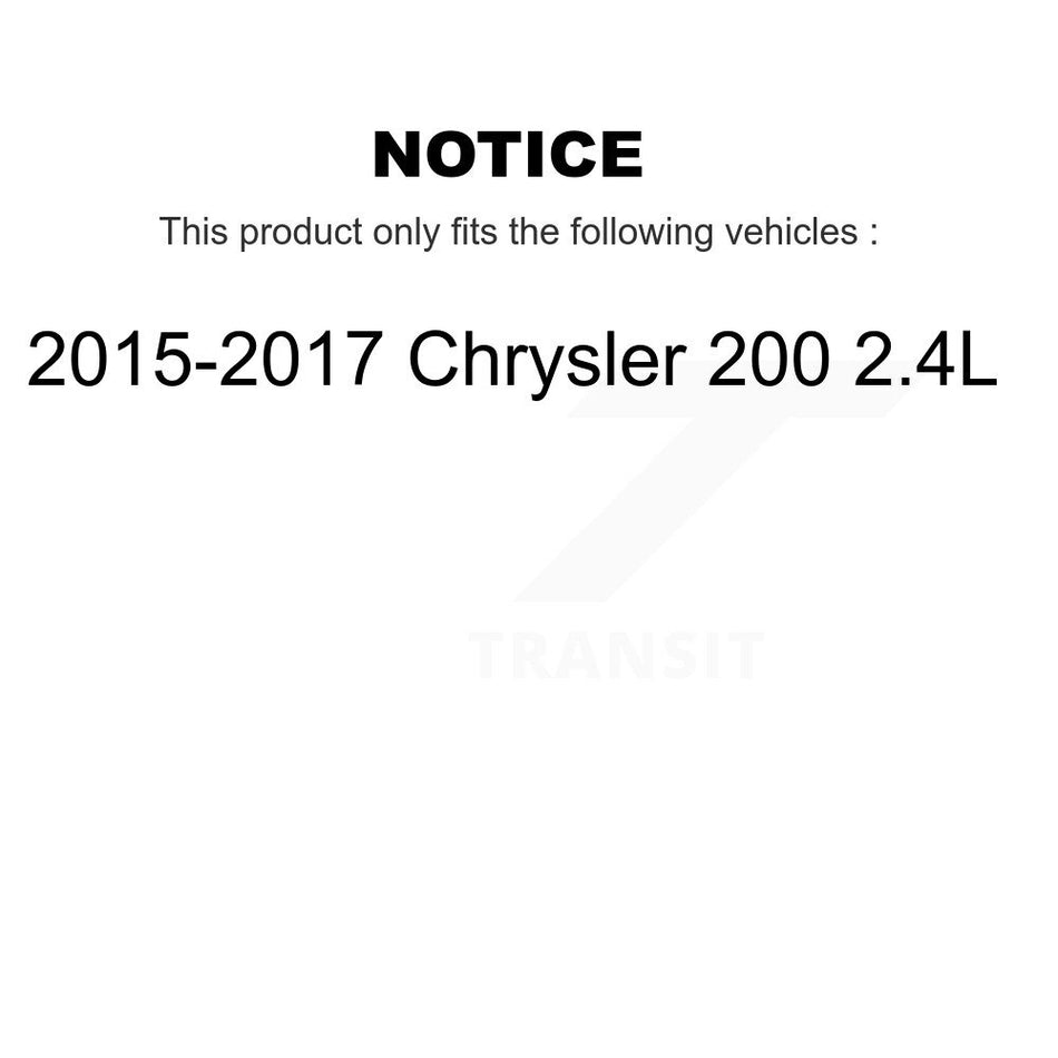 1x Air + 1x Cabin + 1x Engine Oil Filter Filter (3 Total) Kit For 15-17 Chrysler 200 2.4L KFM-100377