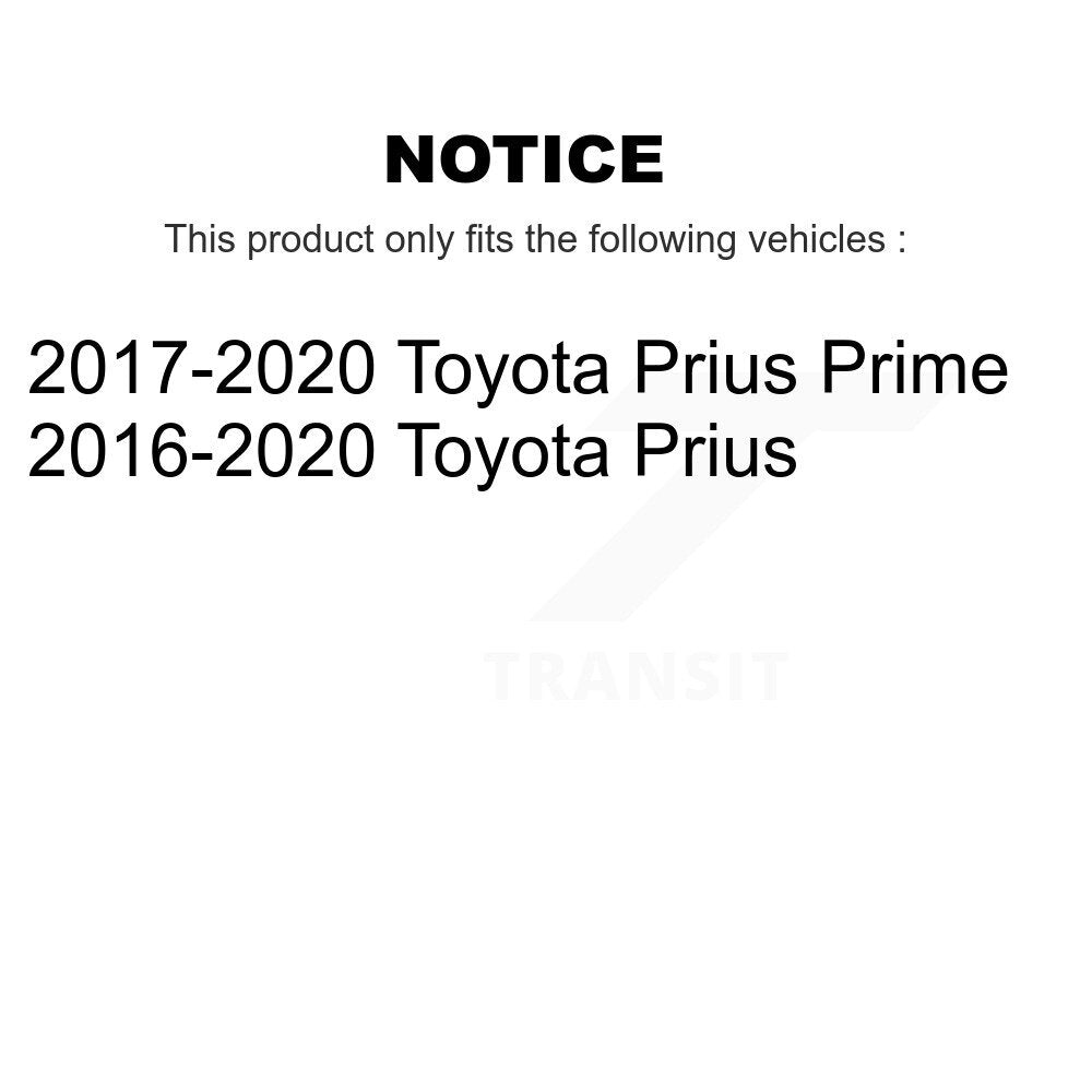 1x Air + 1x Cabin + 1x Engine Cartridge Oil Filter (3 Total) Kit For Toyota Prius Prime KFM-100392
