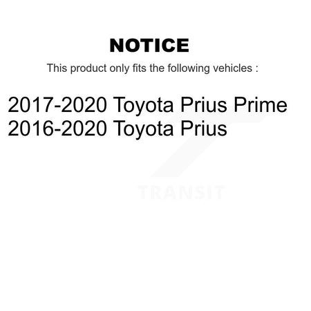 1x Air + 1x Cabin + 1x Engine Cartridge Oil Filter (3 Total) Kit For Toyota Prius Prime KFM-100392