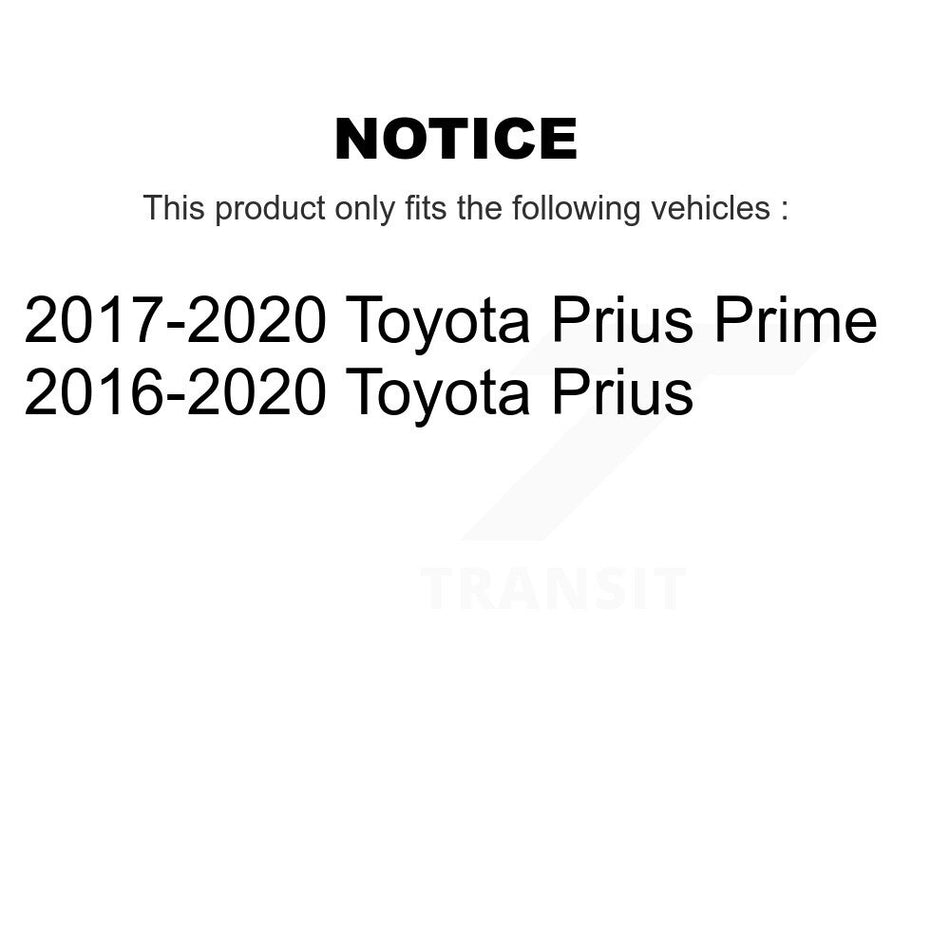 1x Air + 1x Cabin + 1x Engine Cartridge Oil Filter (3 Total) Kit For Toyota Prius Prime KFM-100393