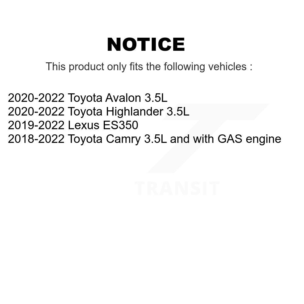 1x Air + 1x Cabin + 1x Engine Cartridge Oil Filter (3 Total) Kit For Toyota Camry Lexus KFM-100394