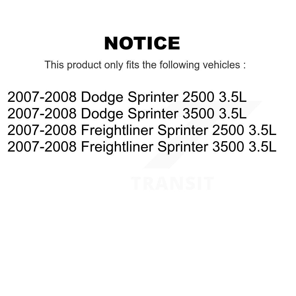 1x Air + 1x Cabin + 1x Engine Cartridge Oil Filter (3 Total) Kit For Dodge Sprinter 2500 KFM-100410