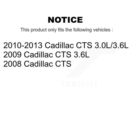 1x Air + 1x Cabin + 1x Engine Cartridge Oil Filter (3 Total) Kit For Cadillac CTS KFM-100485