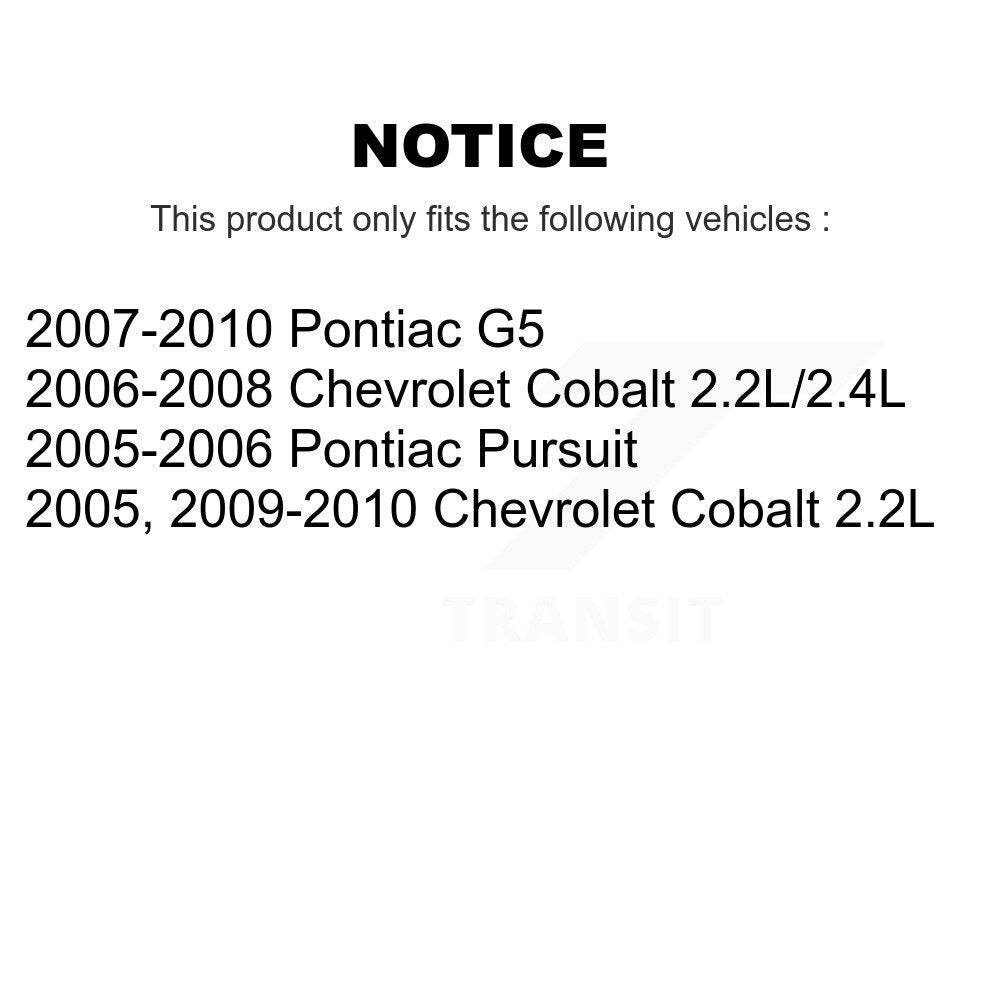 1x Air + 1x Cabin + 1x Engine Cartridge Oil Filter (3 Total) Kit For Chevrolet Cobalt G5 KFM-100497