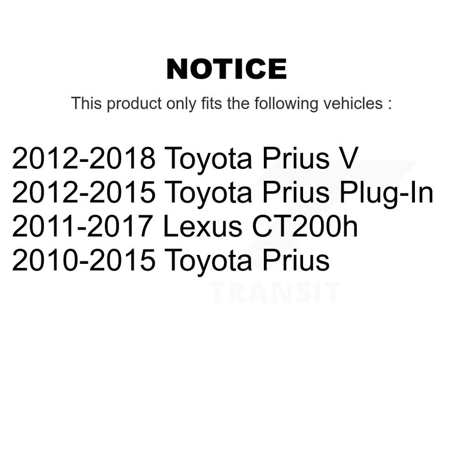 1x Air + 1x Cabin + 1x Engine Cartridge Oil Filter (3 Total) Kit For Toyota Prius V Lexus KFM-100502