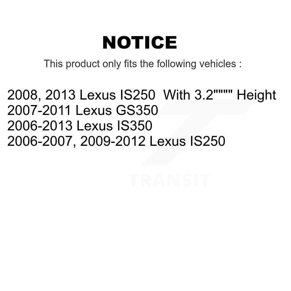 1x Air + 1x Cabin + 1x Engine Cartridge Oil Filter (3 Total) Kit For Lexus IS250 IS350 KFM-100504