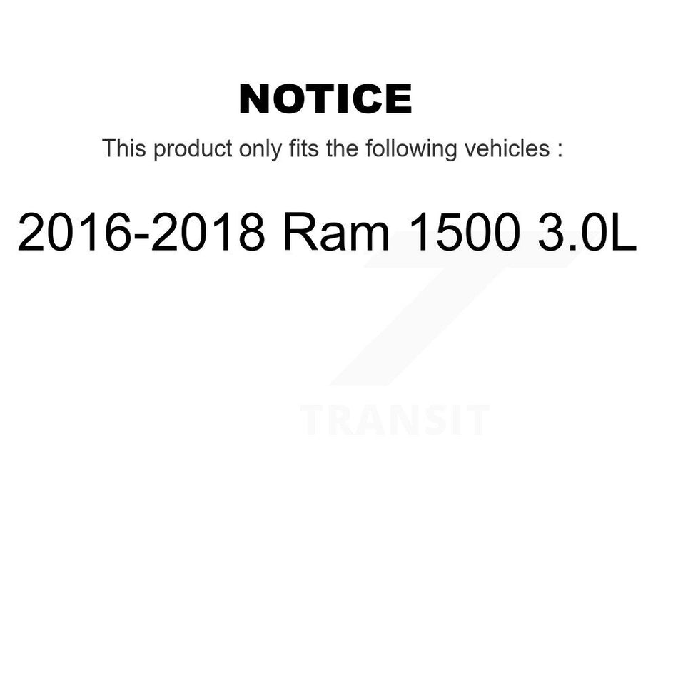 1x Air + 1x Cabin + 1x Engine Cartridge Oil Filter (3 Total) Kit For 16-18 Ram 1500 3.0L KFM-100535