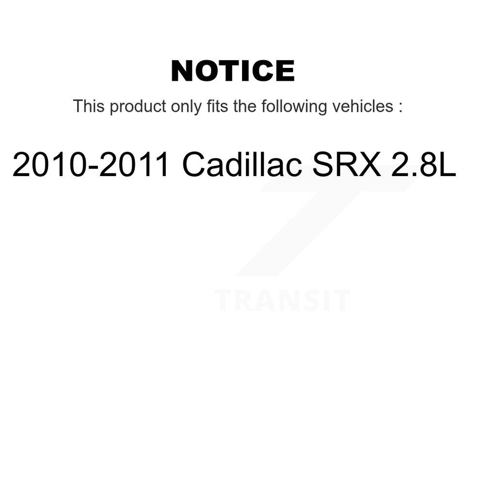 1x Air + 1x Cabin + 1x Engine Cartridge Oil Filter (3 Total) Kit For Cadillac SRX 2.8L KFM-100560