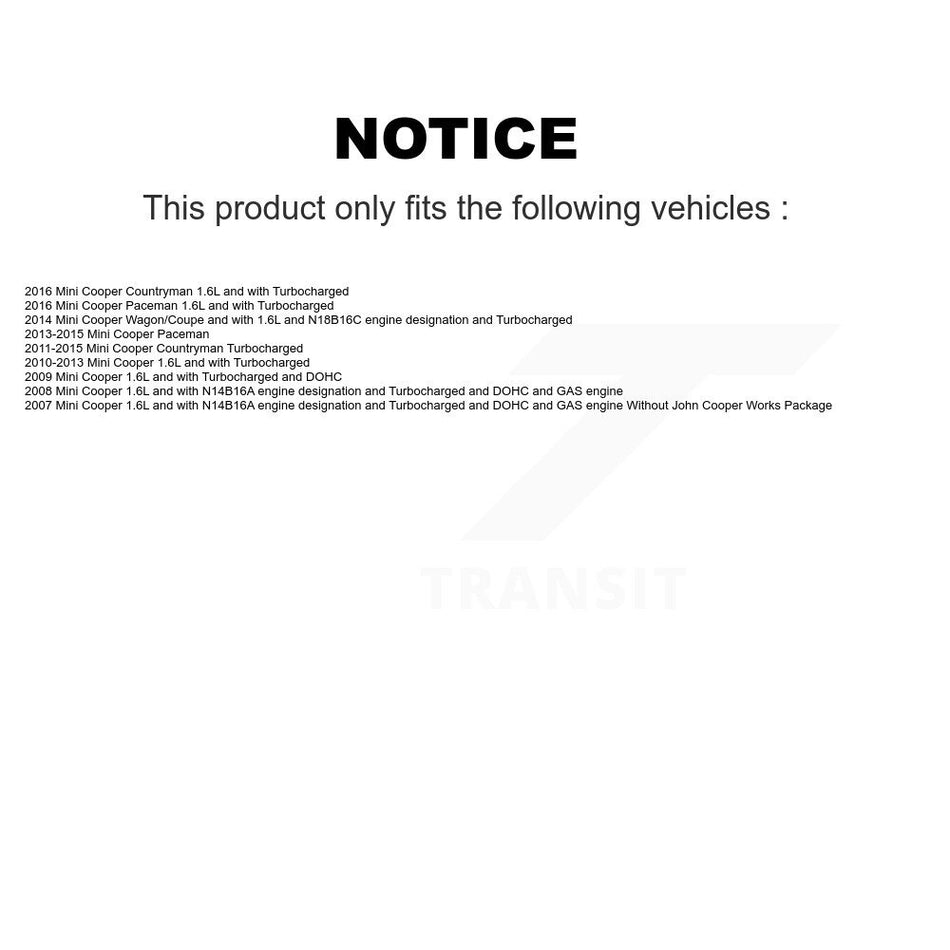 1x Air + 1x Cabin + 1x Engine Cartridge Oil Filter (3 Total) Kit For Mini Cooper Paceman KFM-100583