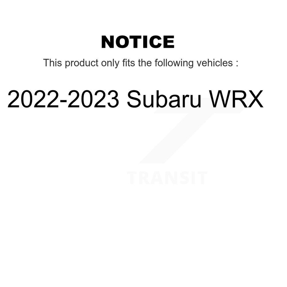 1x Air + 1x Cabin + 1x Engine Oil Filter Filter (3 Total) Kit For 2022-2025 Subaru WRX KFM-104152