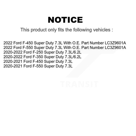 1x Air + 1x Cabin + 1x Engine Oil Filter Filter (3 Total) Kit For Ford F-350 Super Duty KFM-104188