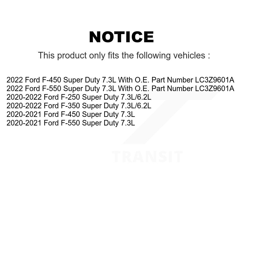 1x Air + 1x Cabin + 1x Engine Oil Filter Filter (3 Total) Kit For Ford F-350 Super Duty KFM-104189