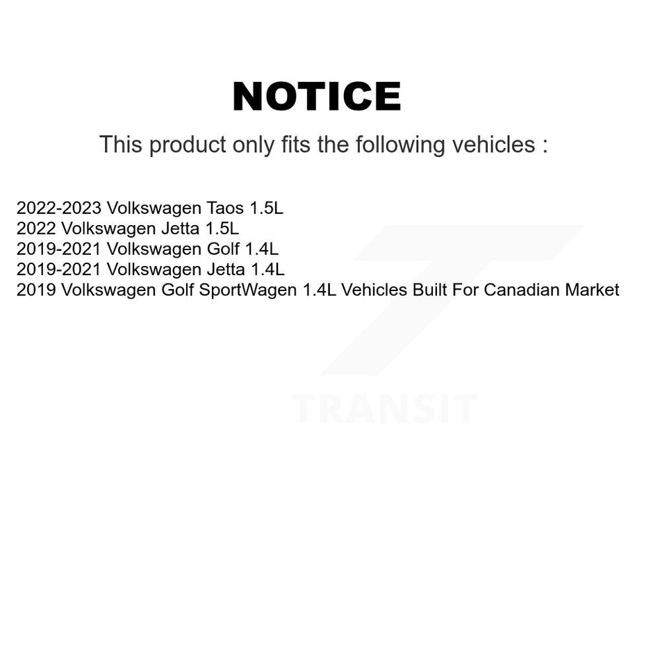 1x Air + 1x Cabin + 1x Engine Oil Filter Filter (3 Total) Kit For Volkswagen Jetta Taos KFM-104200