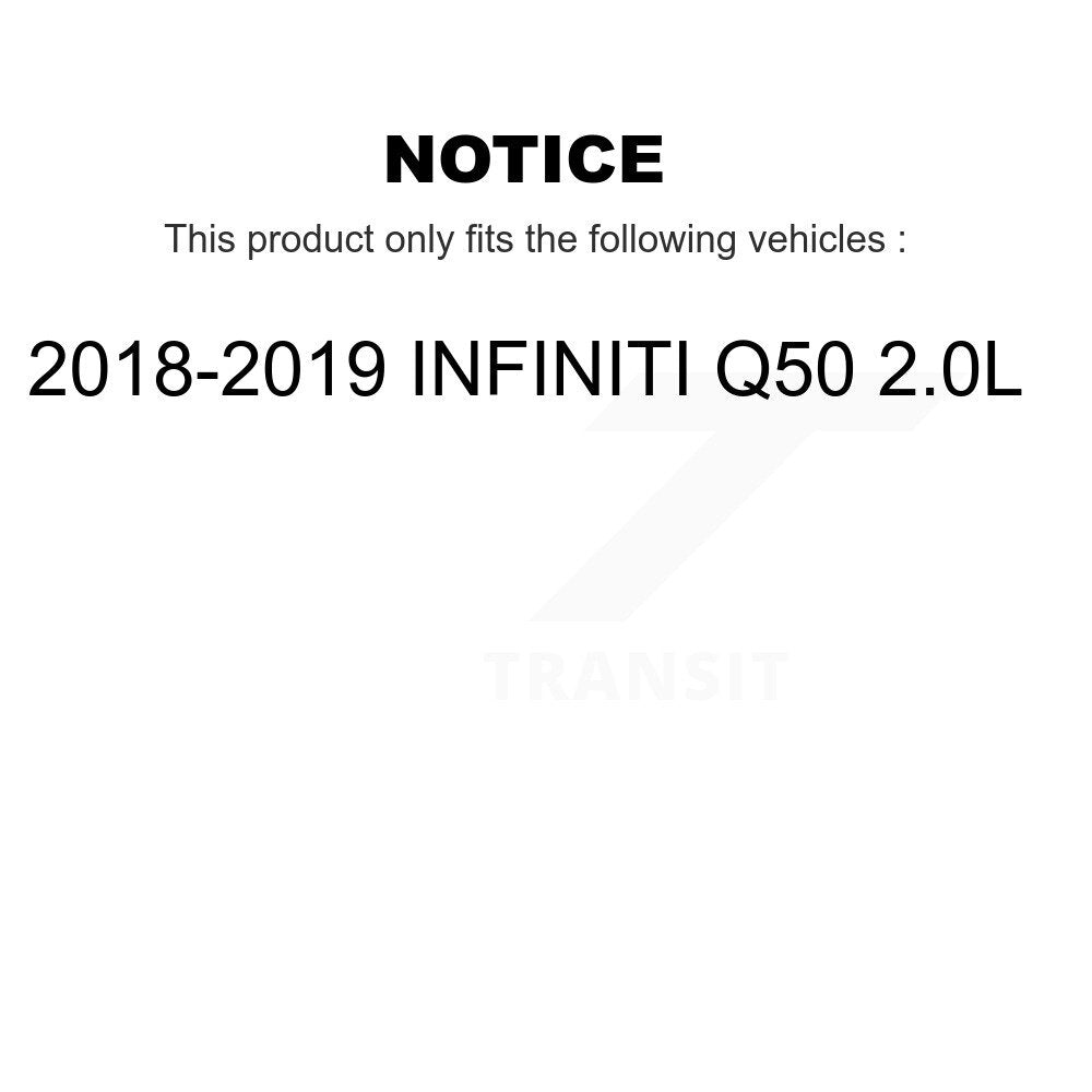 1x Air + 1x Cabin + 1x Engine Cartridge Oil Filter (3 Total) Kit For INFINITI Q50 2.0L KFM-104452