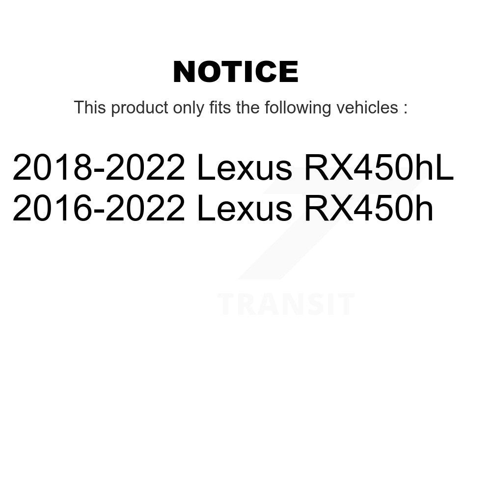 1x Air + 1x Cabin + 1x Engine Cartridge Oil Filter (3 Total) Kit For Lexus RX450h RX450hL KFM-104467