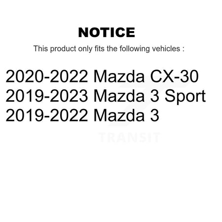1x Air + 1x Cabin + 1x Engine Oil Filter Filter (3 Total) Kit For Mazda 3 CX-30 Sport KFM-104714