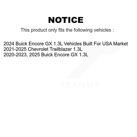1x Air + 1x Cabin + 1x Engine Oil Filter Filter (3 Total) Kit For Chevrolet Trailblazer KFM-104746