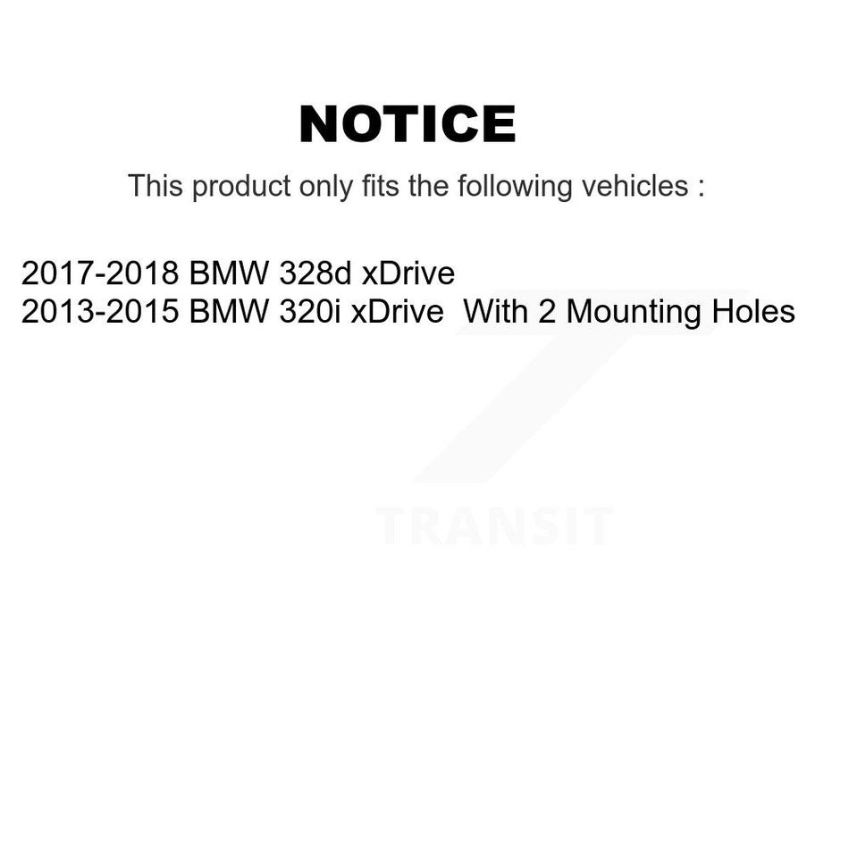 Front Rear Semi-Metallic Brake Pads And Parking Shoes Kit For BMW 328i xDrive 330i 428i 430i Gran Coupe 320i GT 328d KFN-100494