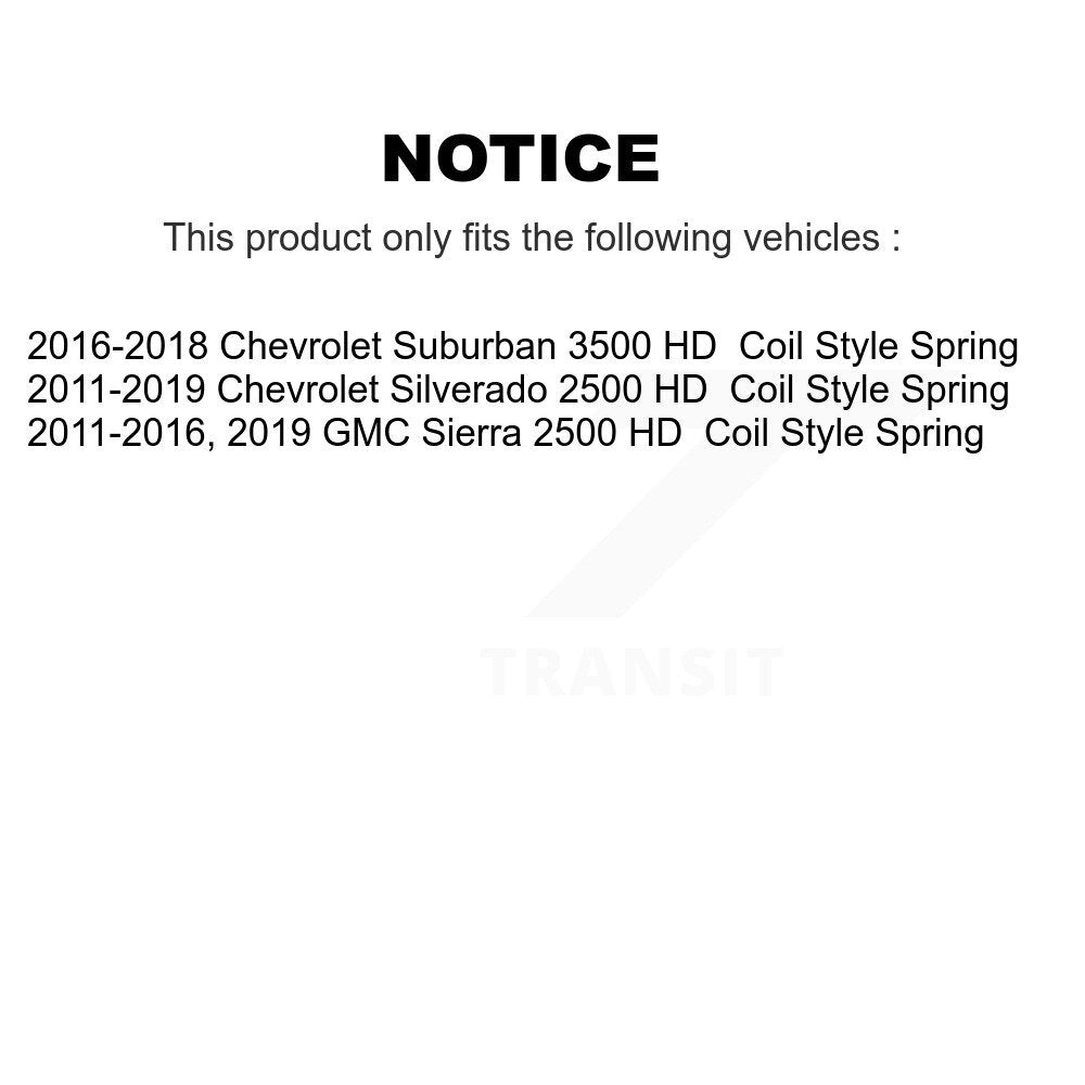 Rear Disc Coated Rotors Ceramic Pads Parking Shoes & Hardware Kit For Chevrolet Silverado KGA-107384