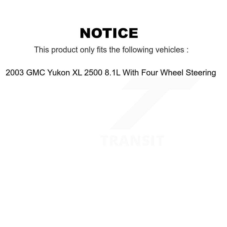 Rear Disc Coated Rotors Ceramic Pads Parking Shoes And Hardware Kit For GMC Yukon XL 2500 KGT-104571