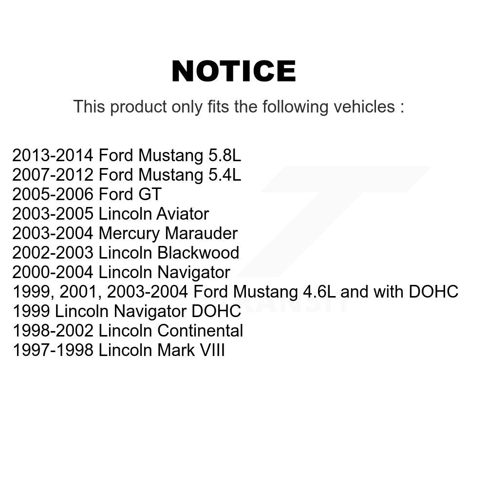 Ignition Coil (2 Pack) For Ford Mustang Lincoln Navigator Aviator Continental Mercury GT KMP-100111