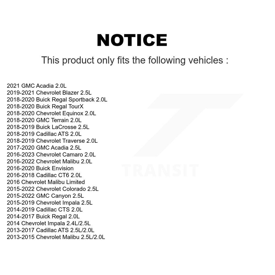 Ignition Coil (4 Pack) For Chevrolet GMC Equinox Colorado Malibu Canyon Terrain Buick ATS KMP-100390