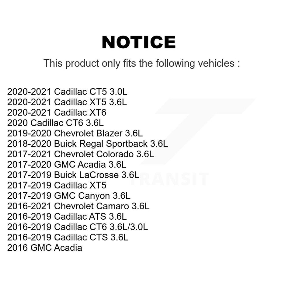 Ignition Coil (4 Pack) For Chevrolet Cadillac GMC Colorado XT5 Acadia Canyon Camaro ATS KMP-100394