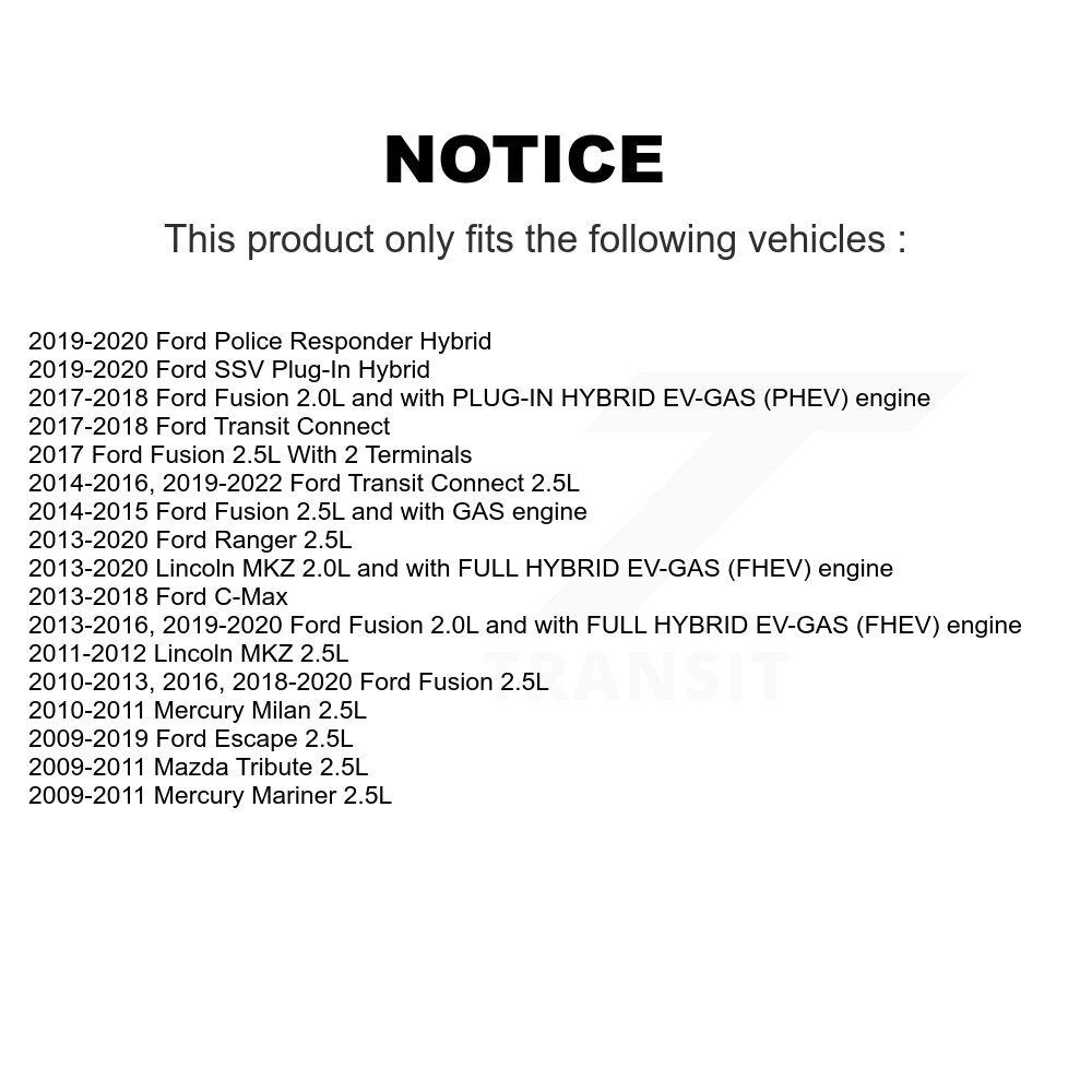 Ignition Coil (4 Pack) For Ford Escape Fusion Transit Connect Ranger Mazda Tribute MKZ KMP-100417