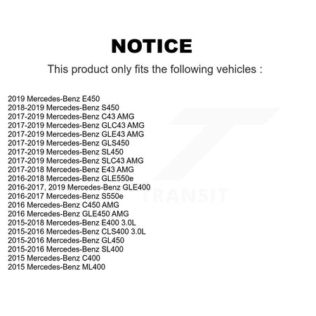 Ignition Coil (4 Pack) For Mercedes-Benz C43 AMG E400 GLC43 GLE43 GLE400 C400 GLS450 C450 KMP-100449