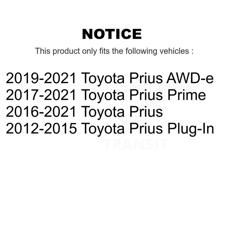 Ignition Coil (4 Pack) For Toyota Prius Prime AWD-e Plug-In KMP-100452