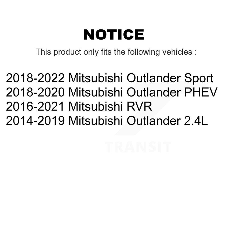 Ignition Coil (4 Pack) For Mitsubishi RVR Outlander PHEV Sport KMP-100466