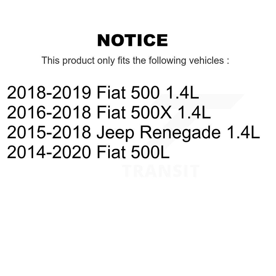 Ignition Coil (4 Pack) For Jeep Renegade Fiat 500L 500X 500 KMP-100498