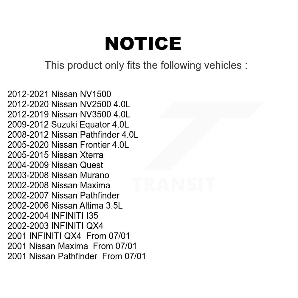 Ignition Coil (4 Pack) For Nissan Frontier Pathfinder Altima Xterra Murano Maxima NV2500 KMP-100523