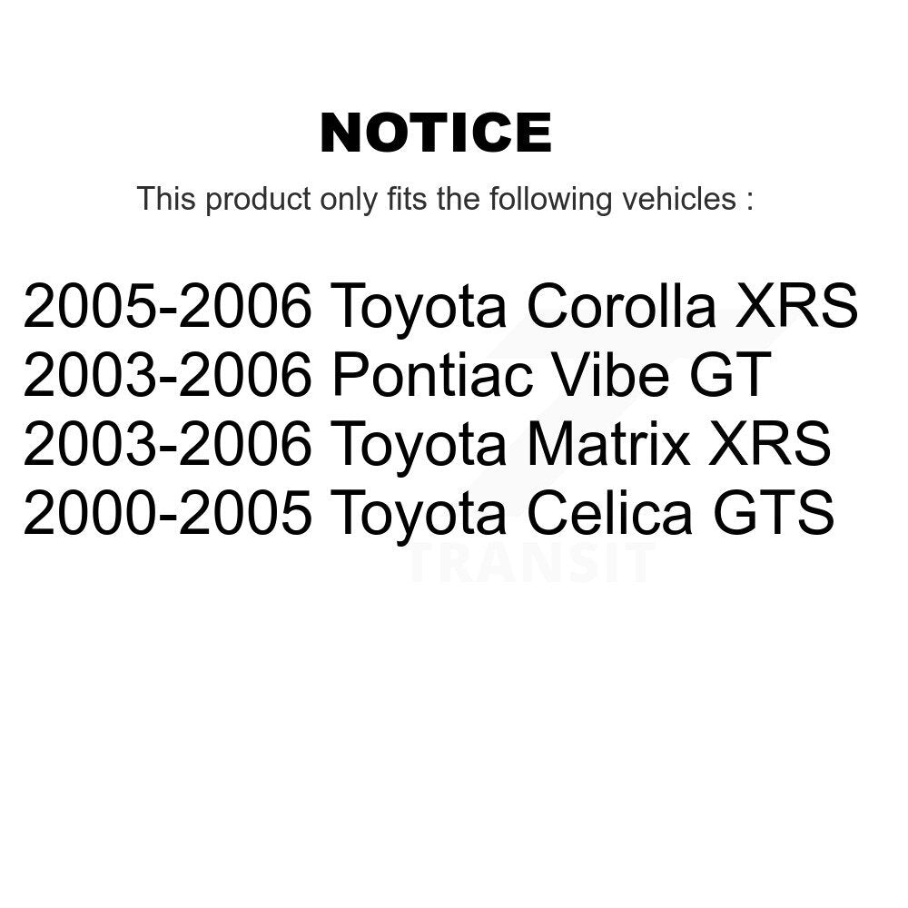 Ignition Coil (4 Pack) For Toyota Corolla Matrix Pontiac Vibe Celica KMP-100526