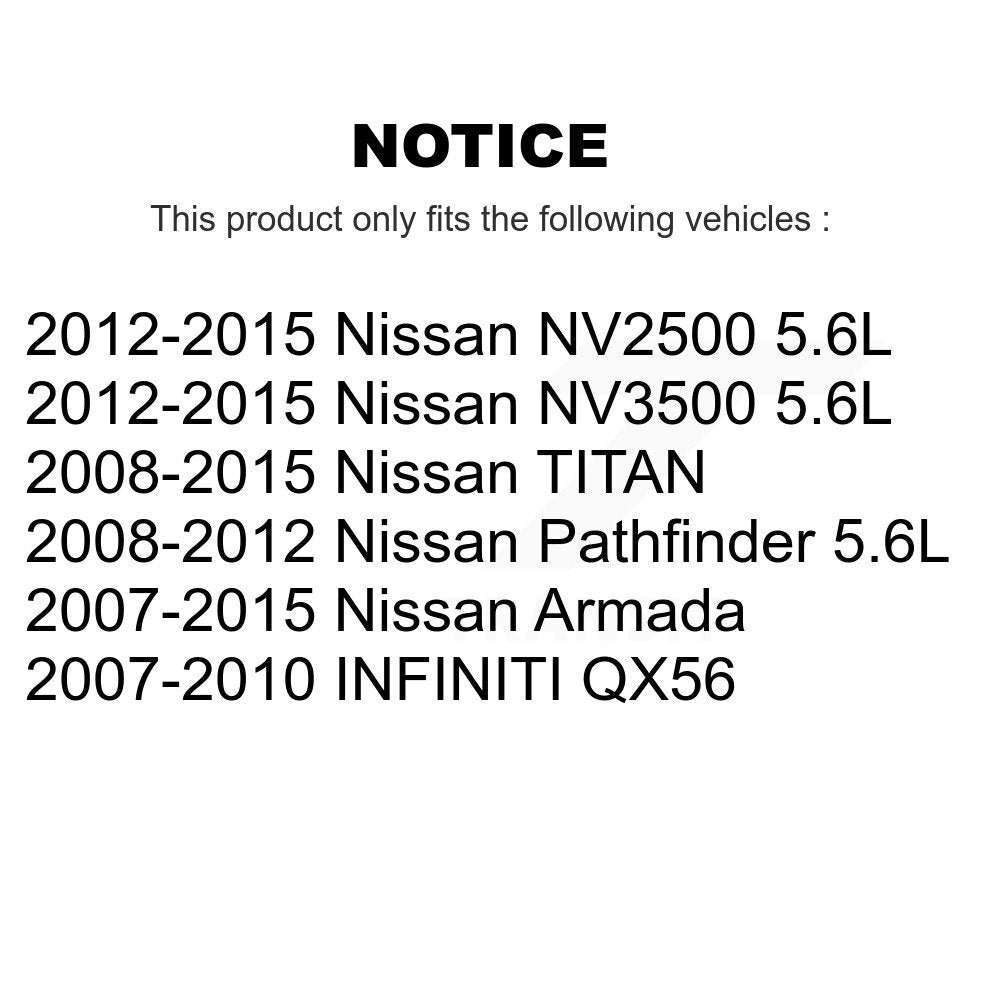 Ignition Coil (6 Pack) For Nissan TITAN Pathfinder Armada NV2500 NV3500 INFINITI QX56 KMP-101032