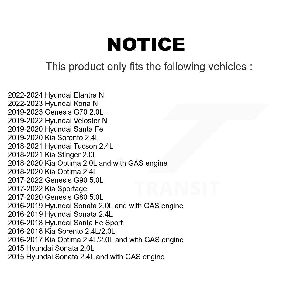 Ignition Coil (8 Pack) For Hyundai Kia Tucson Sorento Sportage Santa Fe Sport Sonata G70 KMP-101109