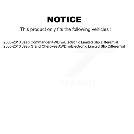 Front Left CV Axle Drive Shaft And Hub Bearing Kit For Jeep Grand Cherokee Commander KN7-100006