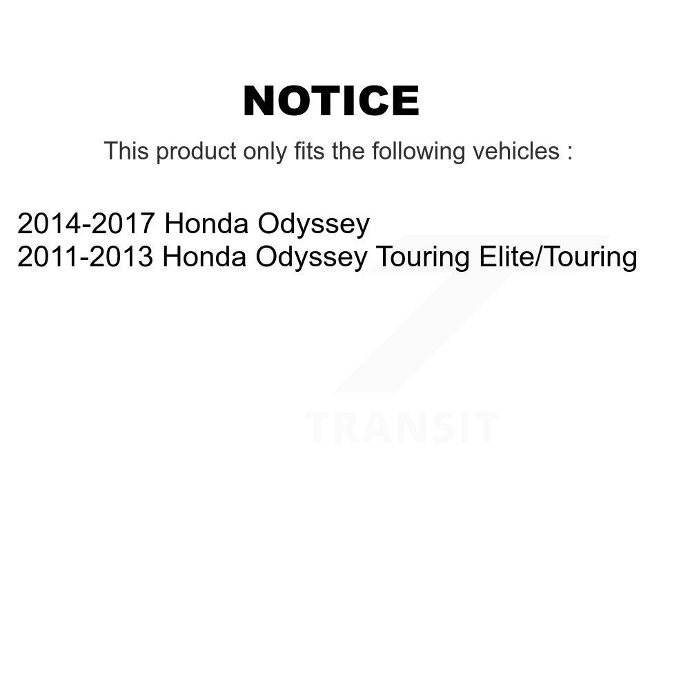 Front Left CV Axle Drive Shaft And Complete Hub Bearing Assembly Kit For Honda Odyssey KN7-100020