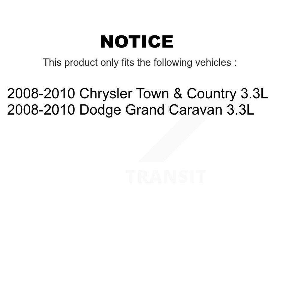 Front Left CV Axle Shaft Bearing Kit For Dodge Grand Caravan Chrysler Town & Country 3.3L KN7-100025