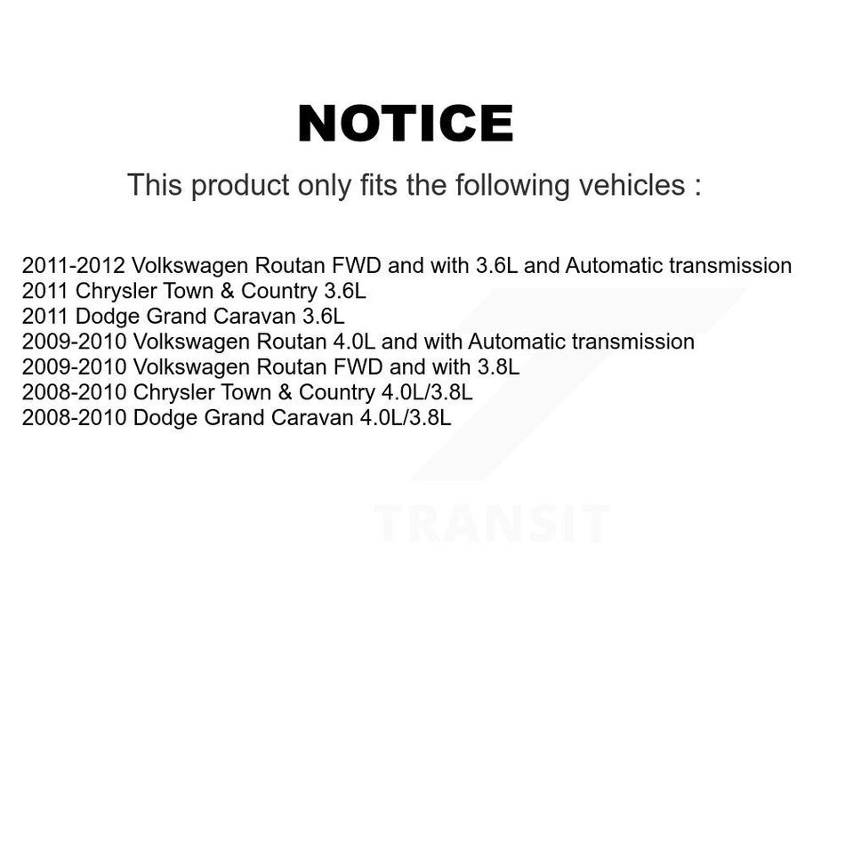 Front Left CV Axle Shaft And Bearing Kit For Dodge Grand Caravan Chrysler Town & Country KN7-100026