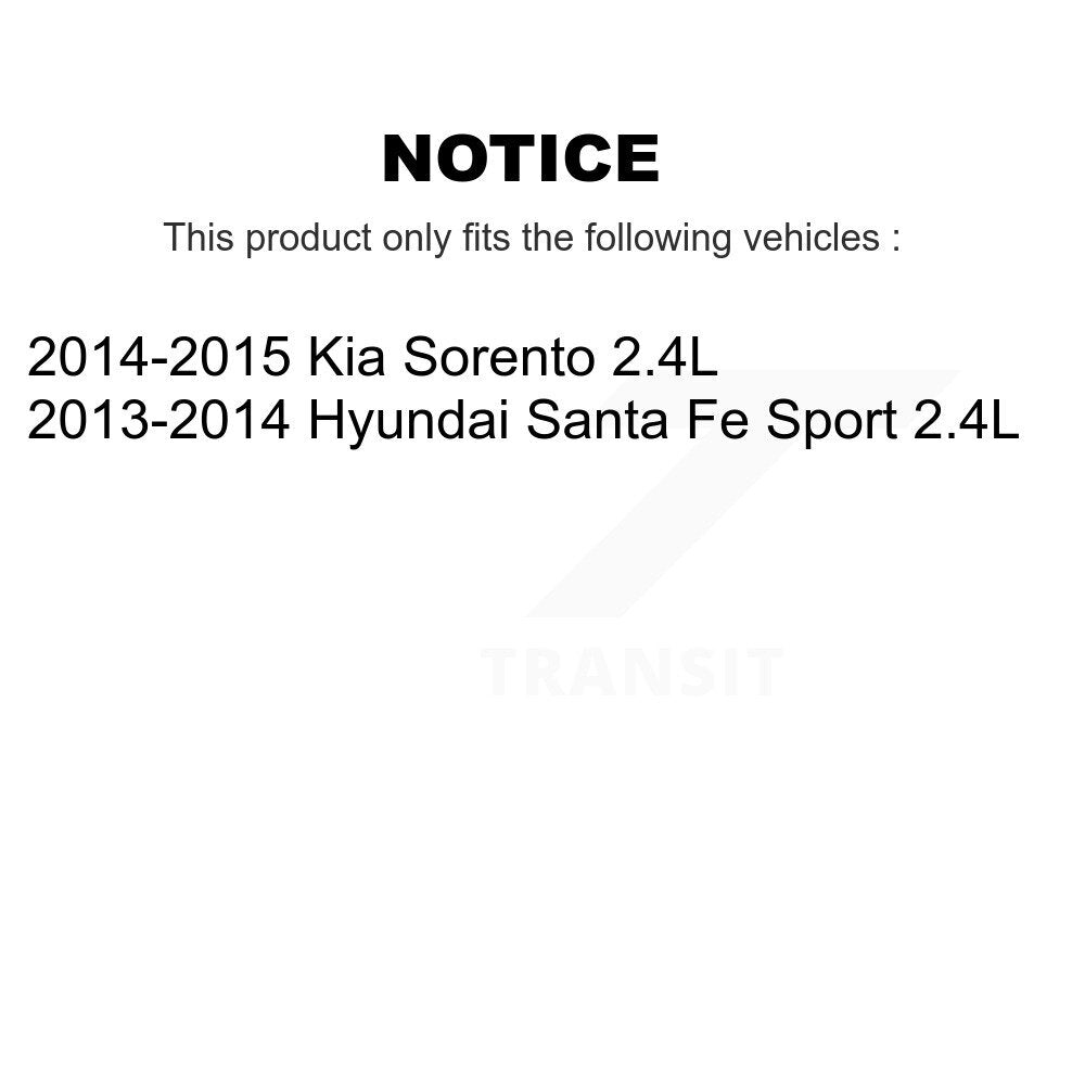 Front Left CV Axle Shaft And Hub Bearing Kit For Hyundai Santa Fe Sport Kia Sorento 2.4L KN7-100059