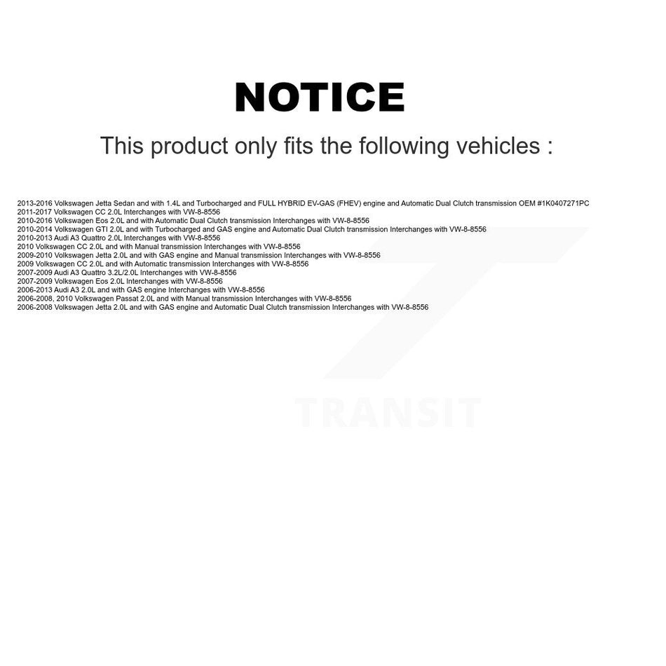 Front Left CV Axle Shaft And Bearing Kit For Volkswagen Jetta Audi Eos GTI Passat CC A3 KN7-100079