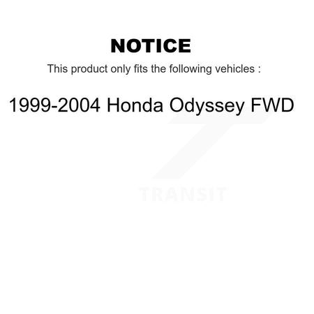 Front Left CV Axle Drive Shaft Assembly And Bearing Kit For 1999-2004 Honda Odyssey FWD KN7-100165