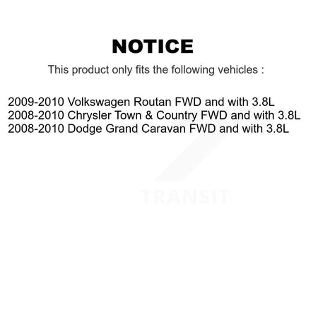 Front Right CV Axle Shaft And Bearing Kit For Dodge Grand Caravan Chrysler Town & Country KN7-100289