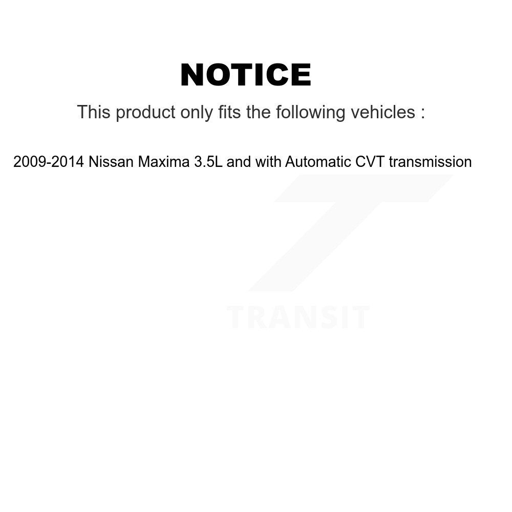 Front Right CV Axle Drive Shaft And Complete Hub Bearing Assembly Kit For Nissan Maxima KN7-100314