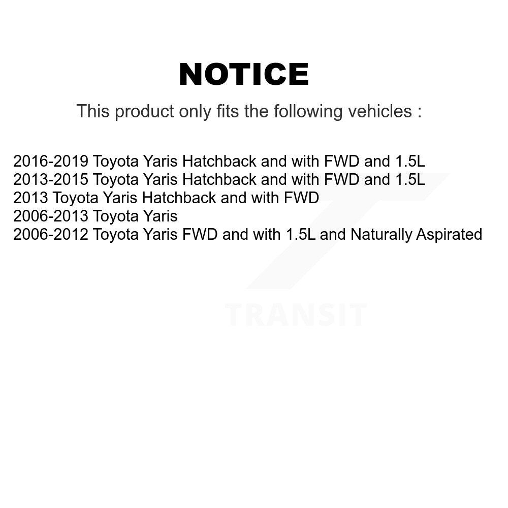 Front CV Axle Drive Shaft Complete Assembly And Wheel Bearing Kit For Toyota Yaris KN7-100516