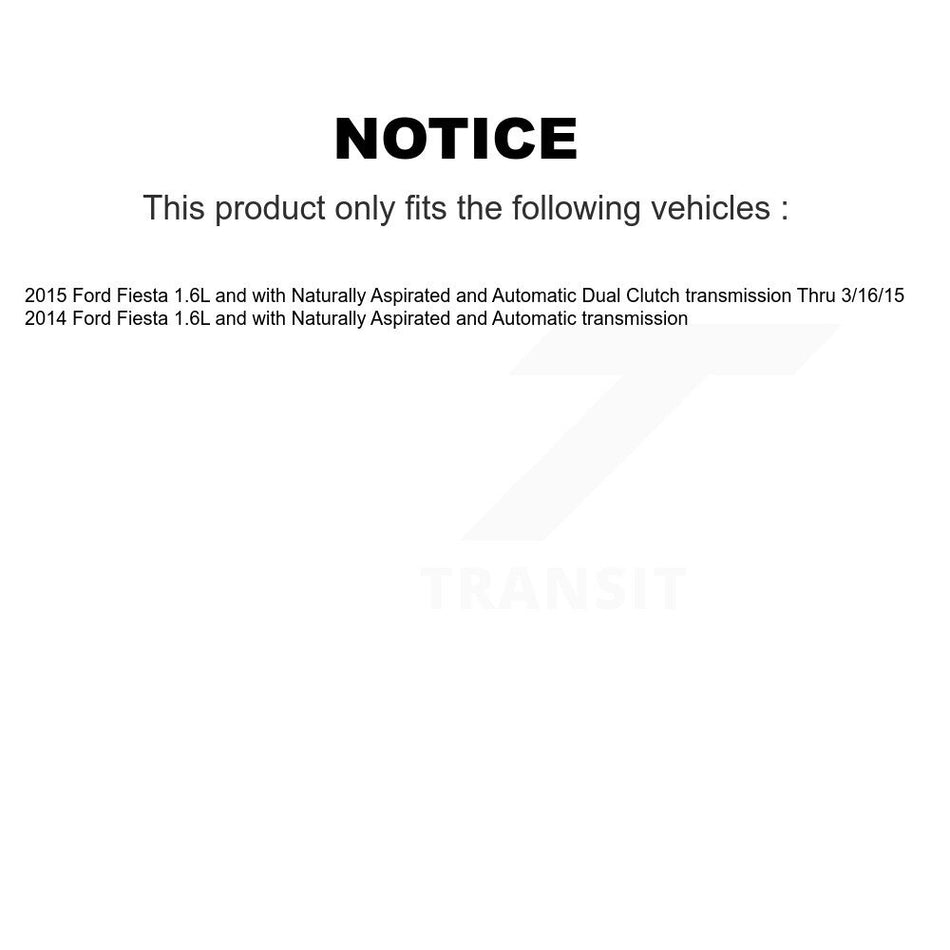 Front CV Axle Drive Shaft Complete Assembly And Wheel Bearing Kit For Ford Fiesta KN7-100566