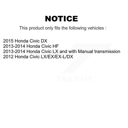 Front Ceramic Disc Brake Pads And Rear Drum Shoes Kit For Honda Civic KNN-100154